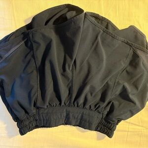 navy lululemon athletic shorts